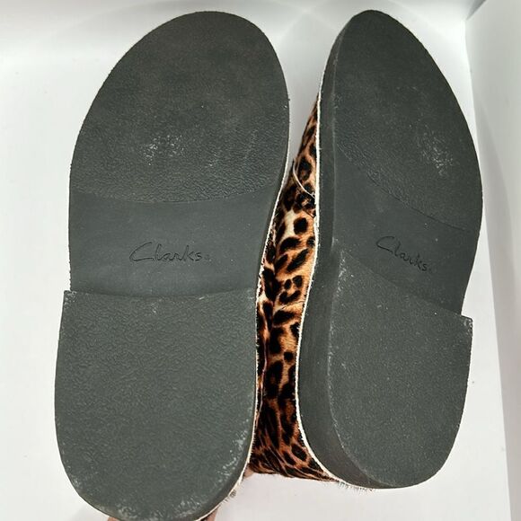 Clarks Desert Boot 2 Womens Ankle Boot Leopard Print - Picture 8 of 9